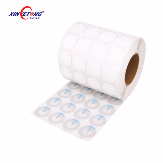 Étiquette molle antivol 40X40mm du système EAS 8,2 MHz RF